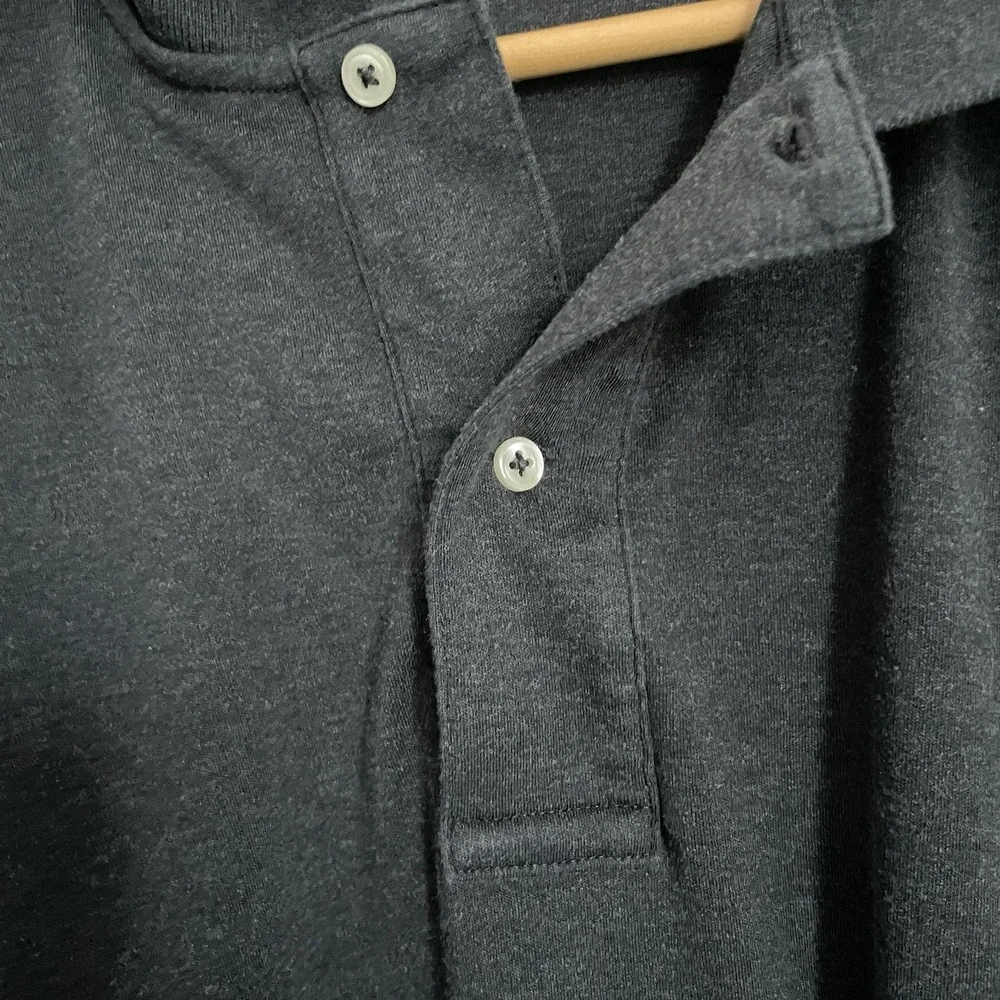 Polo Ralph Lauren Polo Shirt Mens Size 2XL‎ Gray Pony Casual Short Sleeve Preppy
